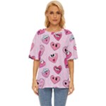 Emoji Heart Oversized Basic Tee