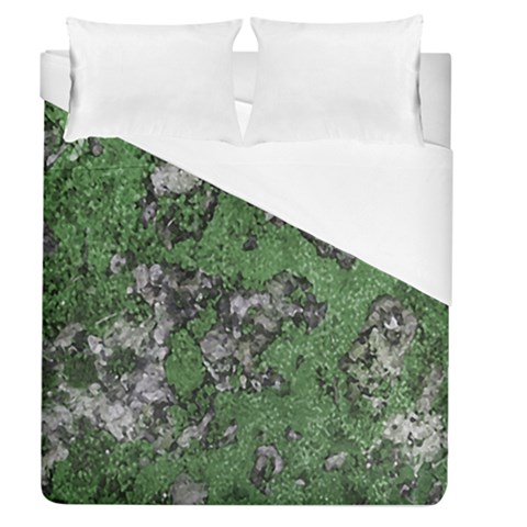 Modern Camo Grunge Print Duvet Cover (Queen Size) from ArtsNow.com