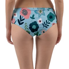 Reversible Mid-Waist Bikini Bottoms 