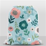 Flower Drawstring Bag (Small)