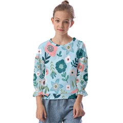 Kids  Cuff Sleeve Top 