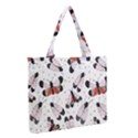 Zipper Medium Tote Bag Front