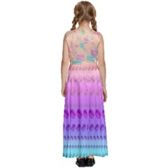 Kids  Satin Sleeveless Maxi Dress 