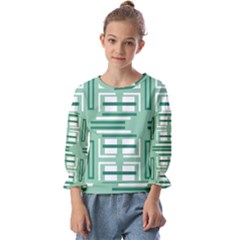 Kids  Cuff Sleeve Top 