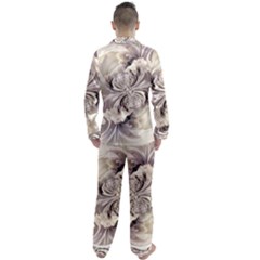 Men s Long Sleeve Satin Pajamas Set 