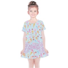 Kids  Simple Cotton Dress 