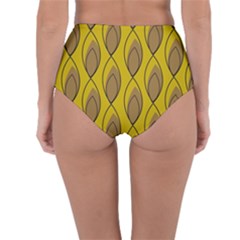 Reversible High-Waist Bikini Bottoms 