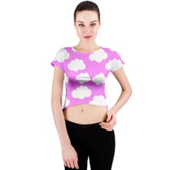 Crew Neck Crop Top 