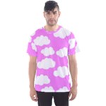 Purple Clouds   Men s Sport Mesh Tee