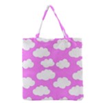 Purple Clouds   Grocery Tote Bag