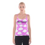 Purple Clouds   Spaghetti Strap Top