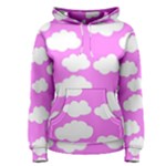 Purple Clouds   Women s Pullover Hoodie