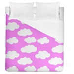 Purple Clouds   Duvet Cover (Queen Size)