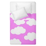 Purple Clouds   Duvet Cover Double Side (Single Size)