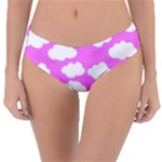 Purple Clouds   Reversible Classic Bikini Bottoms