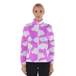 Purple Clouds   Women s Bomber Jacket