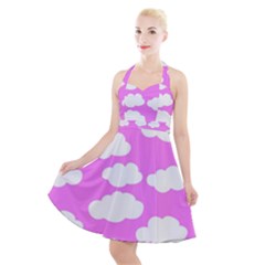 Halter Party Swing Dress  