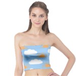 Sun And Clouds  Tube Top