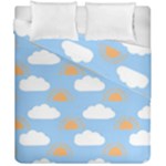 Sun And Clouds  Duvet Cover Double Side (California King Size)