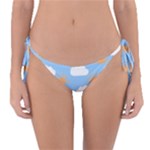 Sun And Clouds  Reversible Bikini Bottom