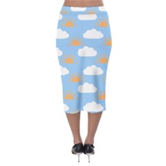 Midi Pencil Skirt 