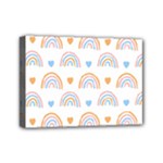 Rainbow Pattern   Mini Canvas 7  x 5  (Stretched)