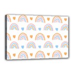 Rainbow Pattern   Canvas 18  x 12  (Stretched)