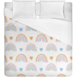 Rainbow Pattern   Duvet Cover (King Size)