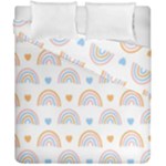 Rainbow Pattern   Duvet Cover Double Side (California King Size)