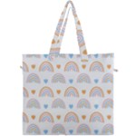 Rainbow Pattern   Canvas Travel Bag