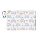 Rainbow Pattern   Canvas Cosmetic Bag (Medium)