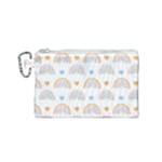 Rainbow Pattern   Canvas Cosmetic Bag (Small)