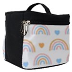 Rainbow Pattern   Make Up Travel Bag (Small)