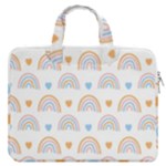 Rainbow Pattern   MacBook Pro 16  Double Pocket Laptop Bag 