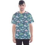 Llama Clouds   Men s Sport Mesh Tee