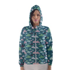 Women s Hooded Windbreaker 