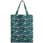 Llama Clouds   Zipper Classic Tote Bag