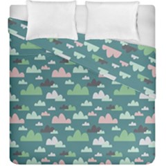 Llama Clouds   Duvet Cover Double Side (King Size) from ArtsNow.com