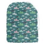 Llama Clouds   Drawstring Pouch (3XL)