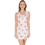 Small Cute Hearts   Bodycon Dress