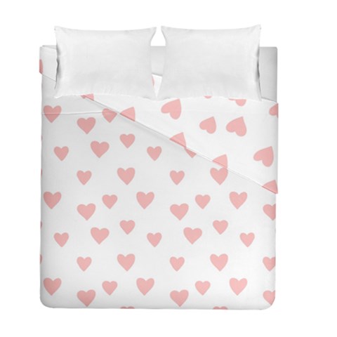 Small Cute Hearts   Duvet Cover Double Side (Full/ Double Size) from ArtsNow.com