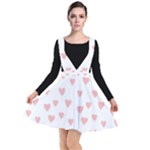 Small Cute Hearts   Plunge Pinafore Dress