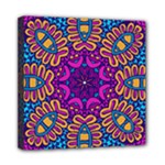 Mandala Fishes Mini Canvas 8  x 8  (Stretched)