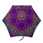 Mandala Fishes Mini Folding Umbrella