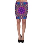 Mandala Fishes Bodycon Skirt