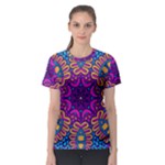 Mandala Fishes Women s Sport Mesh Tee