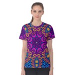 Mandala Fishes Women s Cotton Tee