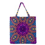 Mandala Fishes Grocery Tote Bag