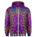 Mandala Fishes Men s Zipper Hoodie