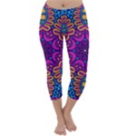 Mandala Fishes Capri Winter Leggings 